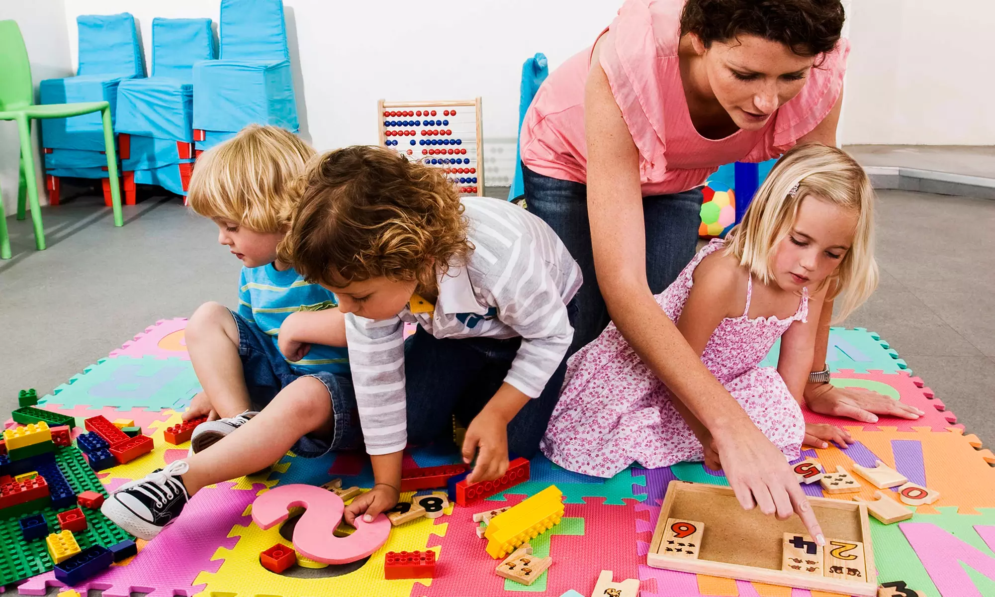 Five or Ten Hours of Drop-In Child Care at Giggles Drop-In Childcare of Cary (Up to 56% Off) - Primary Image