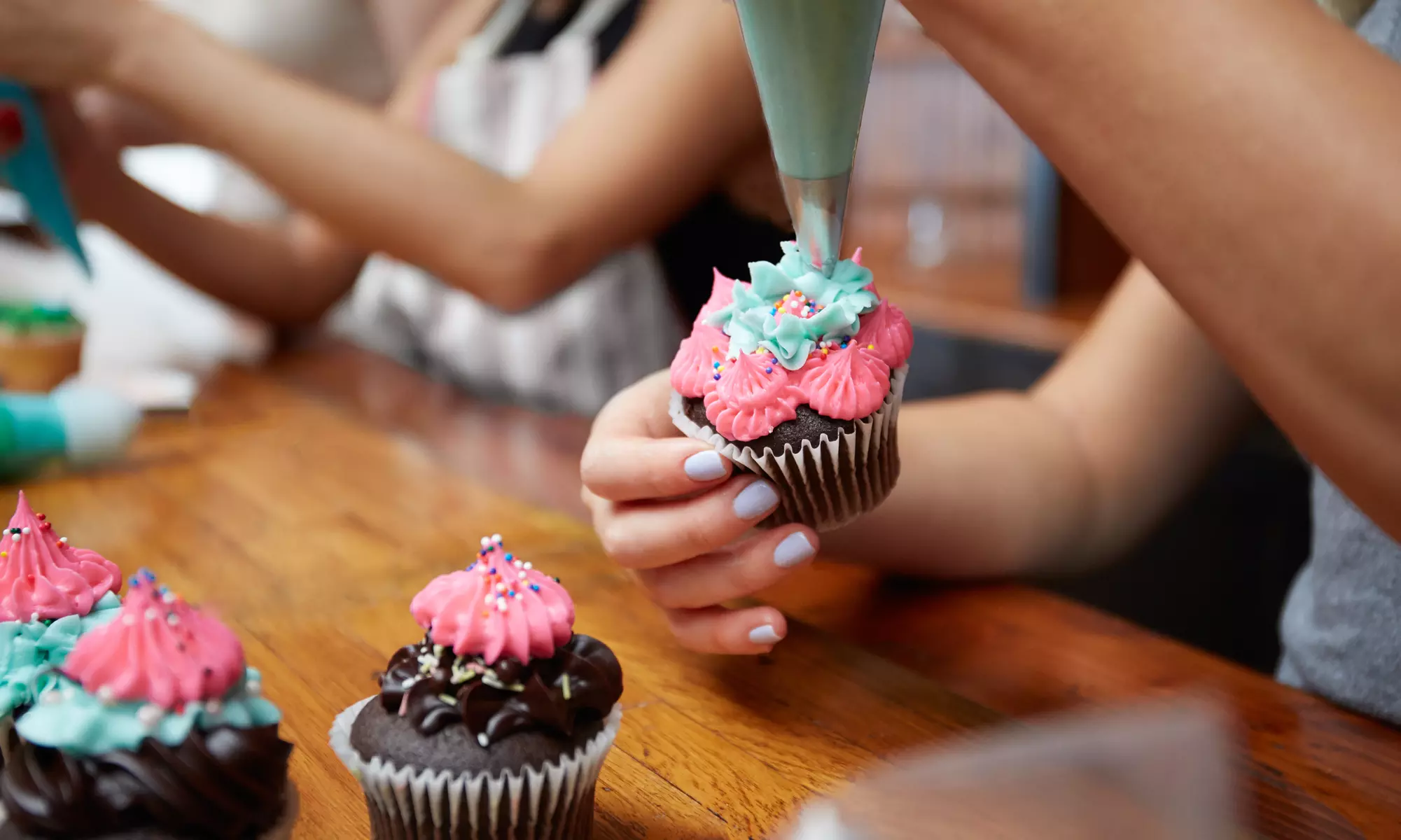 Curso de decoración de cupcakes o de elaboración de bizcochos para 1