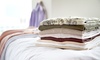 Wash and Fold Laundry Service at The Lost Sock (Up to 55% Off). Three Options Available.