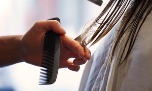Luscious Vip: Wash, Cut and Blow-Dry with Optional Half- or Full-Head Highlights at Luscious Vip (Up to 60% Off)