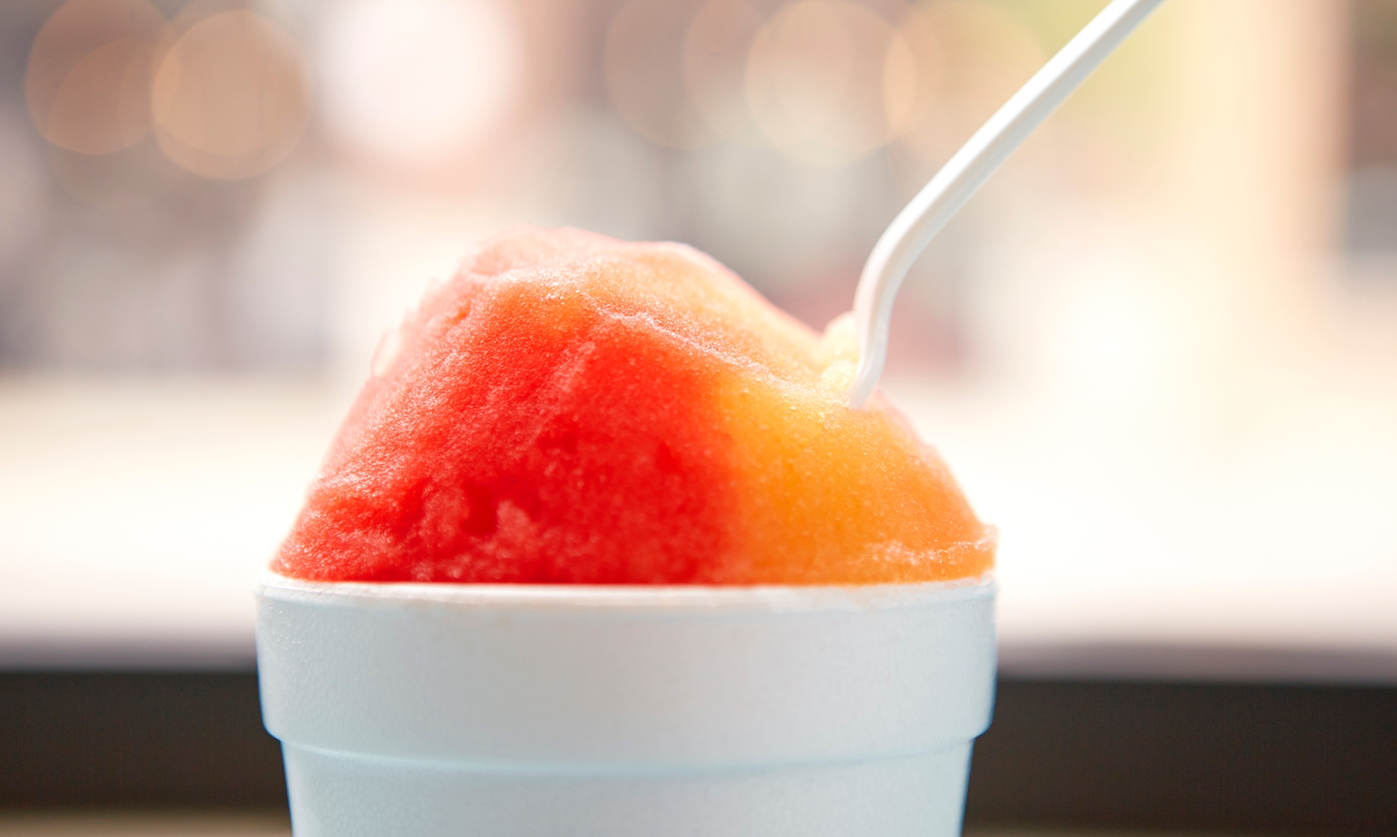 Enjoy a Refreshing Large Shaved Ice! 