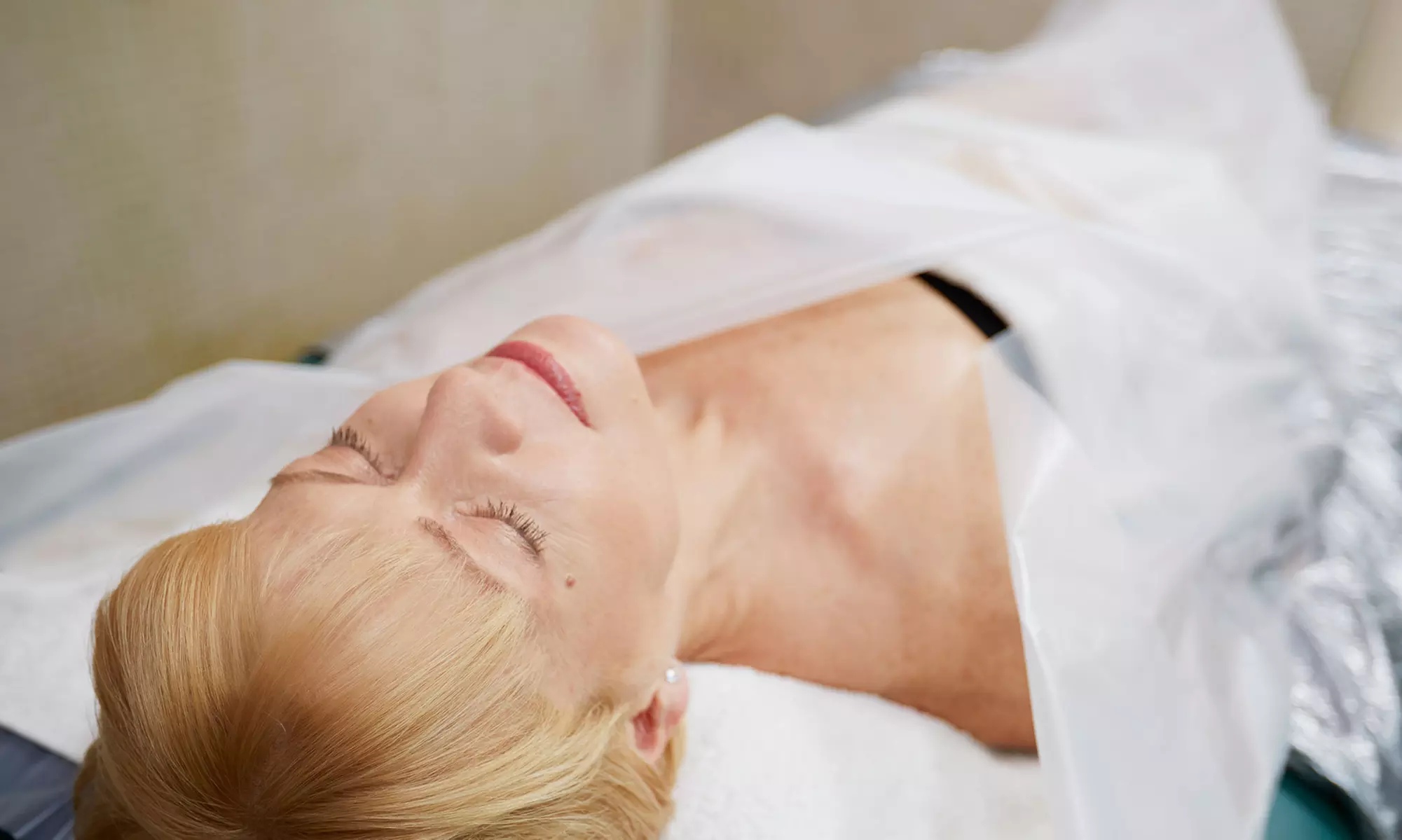 One or Three 30-Minute Sudatonic Body Wrap Treatments at Salus Per Aquam Spa (Up to 48% Off) - Primary Image
