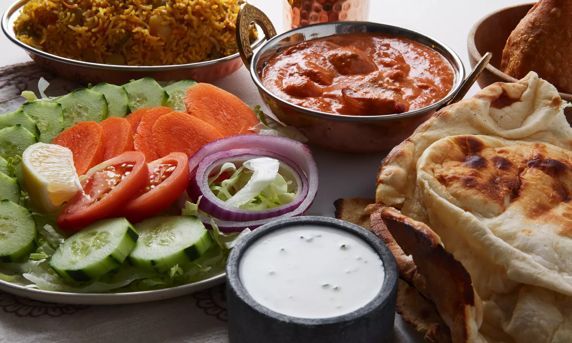 Indian Cuisine at Saffron Patch in the Valley (Up to 40% Off) - Primary Image