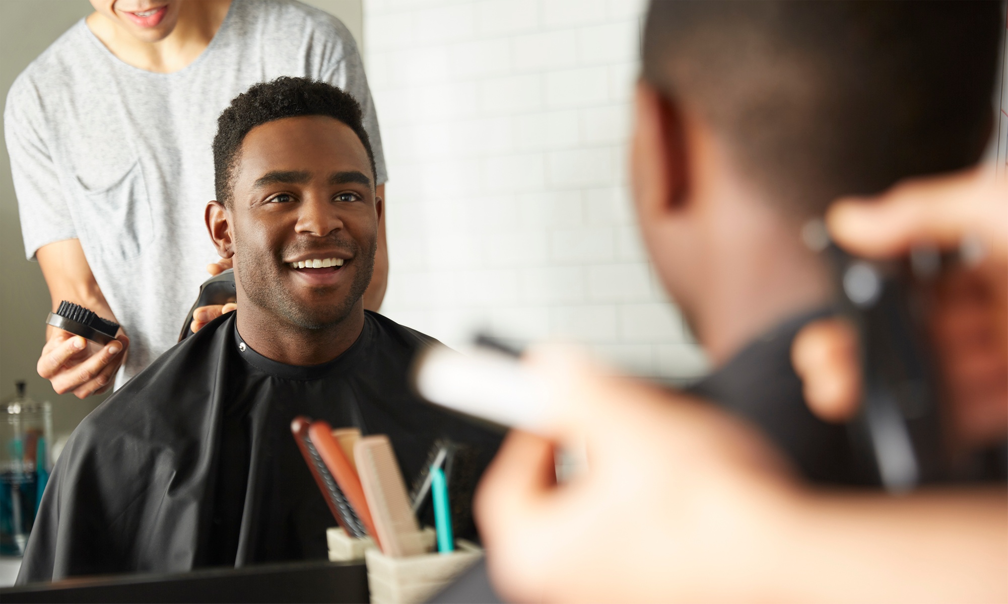 Discover the Men's Haircut Package: Even Cut and Optional Beard Trim 