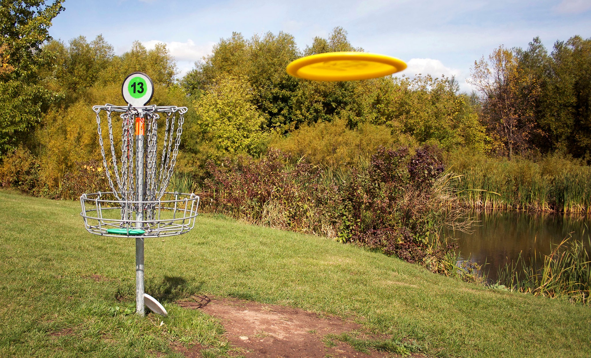 Enjoy 18 Holes of Disc Golf with Friends or Family