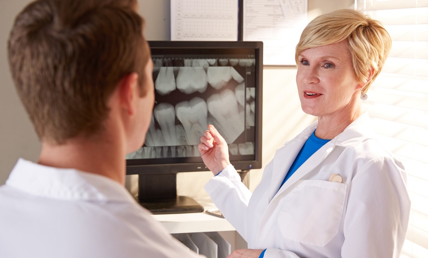 Image 1: Dental Check-up, Clean, Fluoride Treatment with X-Rays