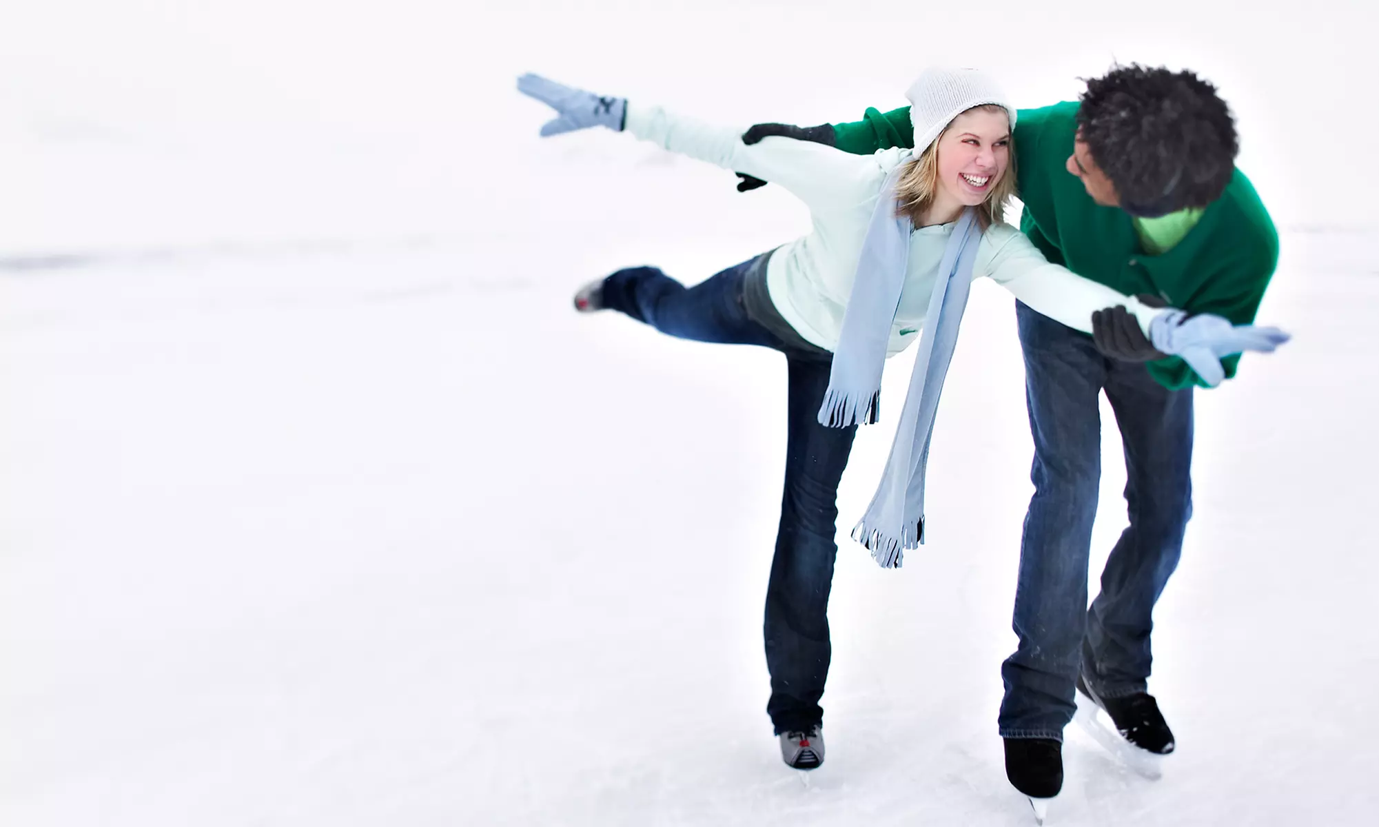 Ice Skating with Snack and Beverage Credit for Two or Four at McCarren Rink (Up to 44% Off)  - Primary Image