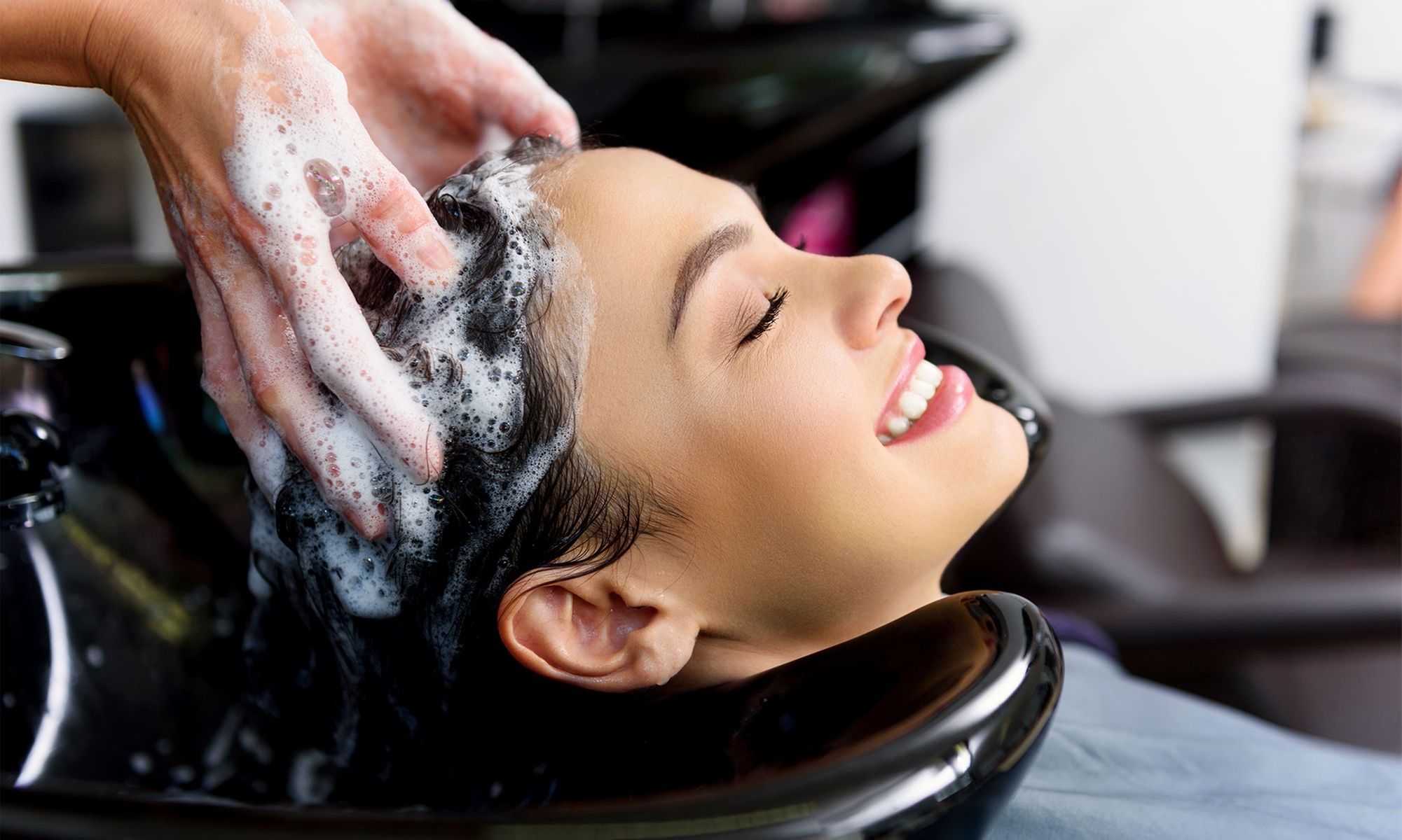 Hair Wash and Blow Dry with Optional Haircut or/and Hot Oil