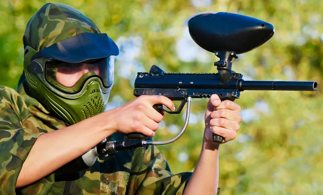 Paintball and Pizza Party for 4, 6, 12, or 20 at Camp Dakota (Up to 43% Off) - Primary Image