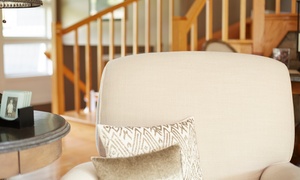 Upholstery cleaning for sofa and chair or full set options