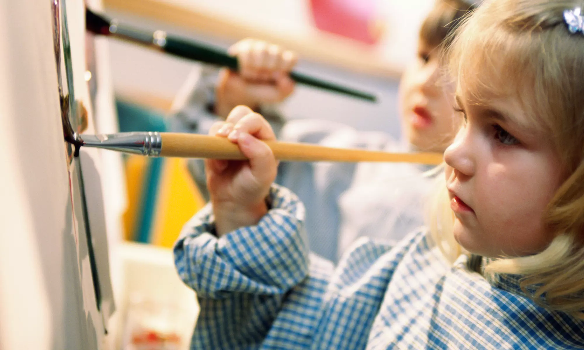 75-Minute Canvas-Painting Class for One or Two Kids at Amaze Arts (Up to 49% Off) - Primary Image