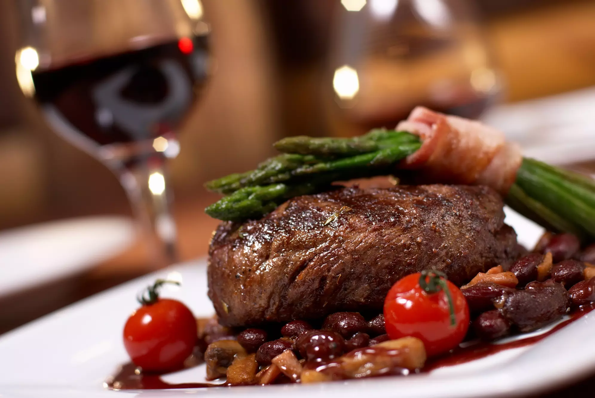 Two Starters, Two Main Dishes, Two Desserts and Two Drinks for Two
