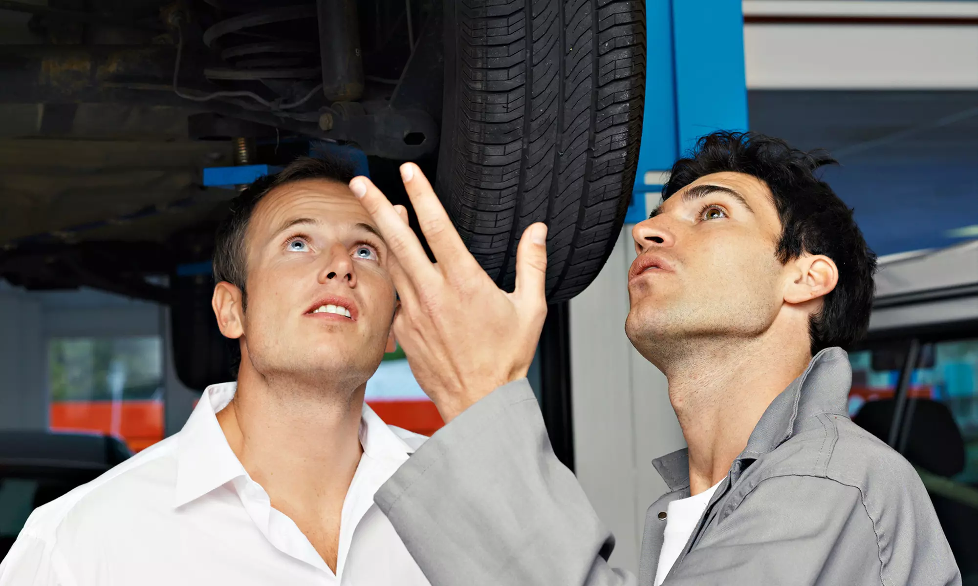 Conventional Oil Change and Digital Vehicle Inspection or Tire Rotation and Tire Inspection ( Up to 50% Off 0 - Primary Image