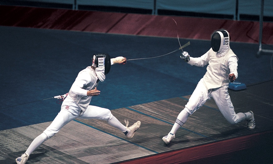 Image 1:  Beginners' Fencing Course