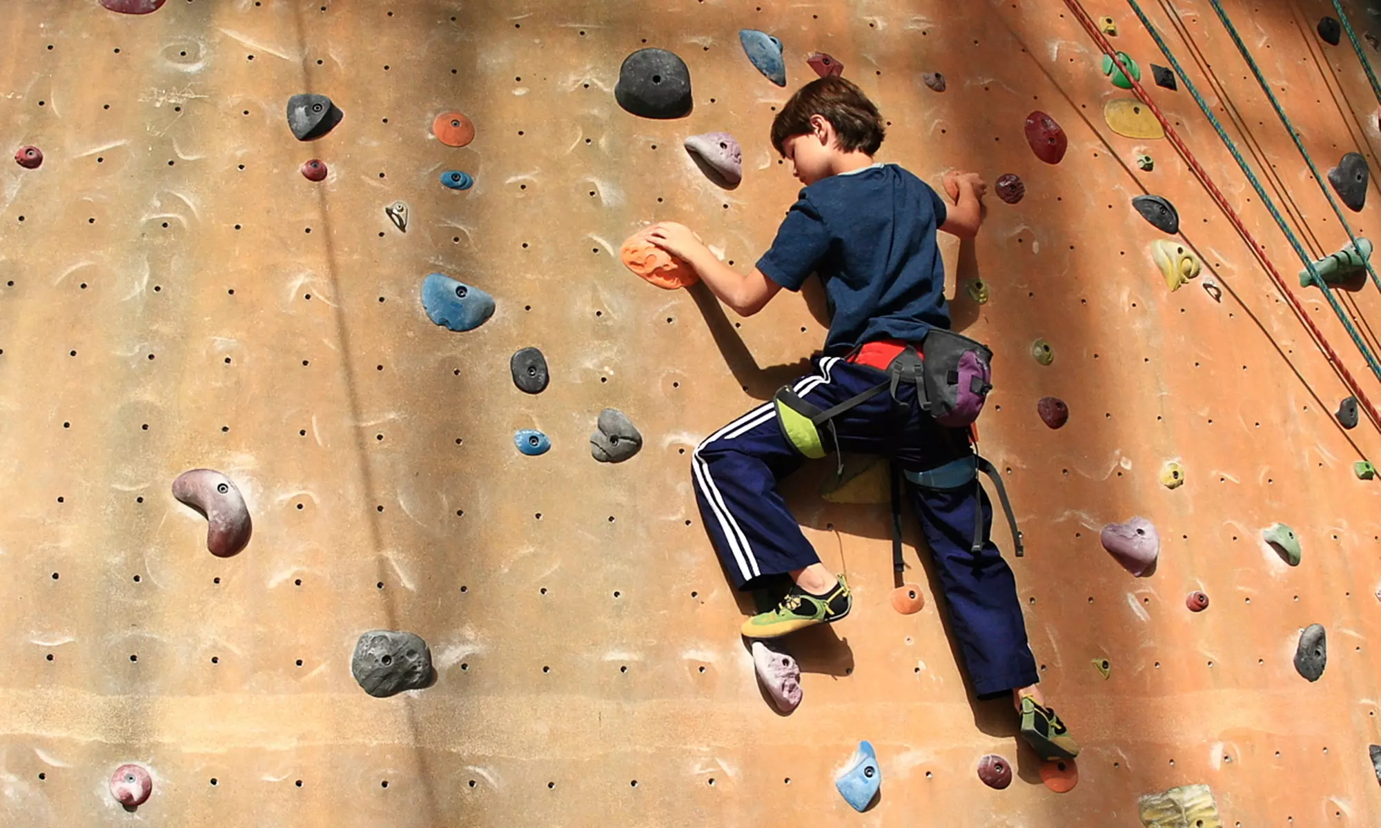 $104 for One-Week Kids' Climbing Camp at The Refuge Climbing & Fitness ($159 Value) - Primary Image