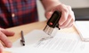 Up to 45% Off on Consultant - Notary at Authentic Notary LLC- Mobile Notary services