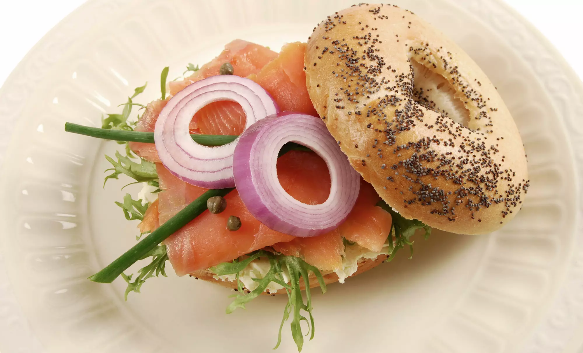 Formule déjeuner gourmande avec entrée, bagel et dessert pour 2 personnes - Primary Image