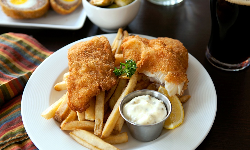 Image 1: Fish and Chips for Two