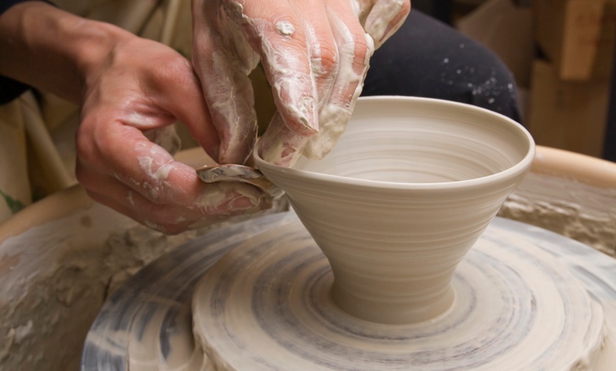 Image 1: Up to 31% Off on Pottery Lesson at Go Create