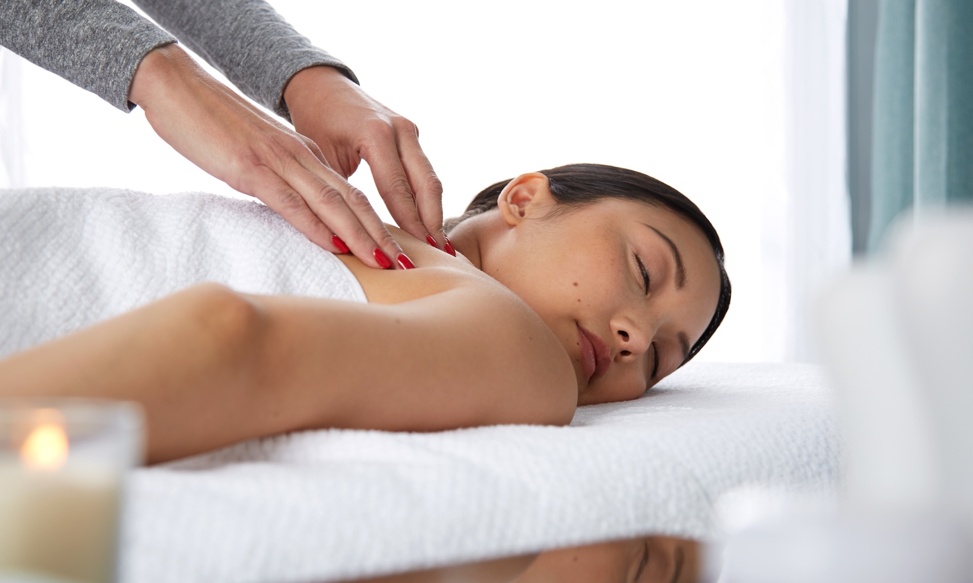 60 or 90-Min Lymphatic Massage, Aromatherapy and Optional Wood Therapy