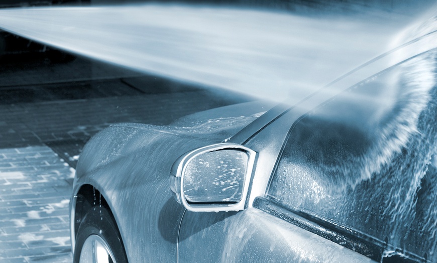 Image 1: Full Service Hand Wash with Ceramic Spray Wax