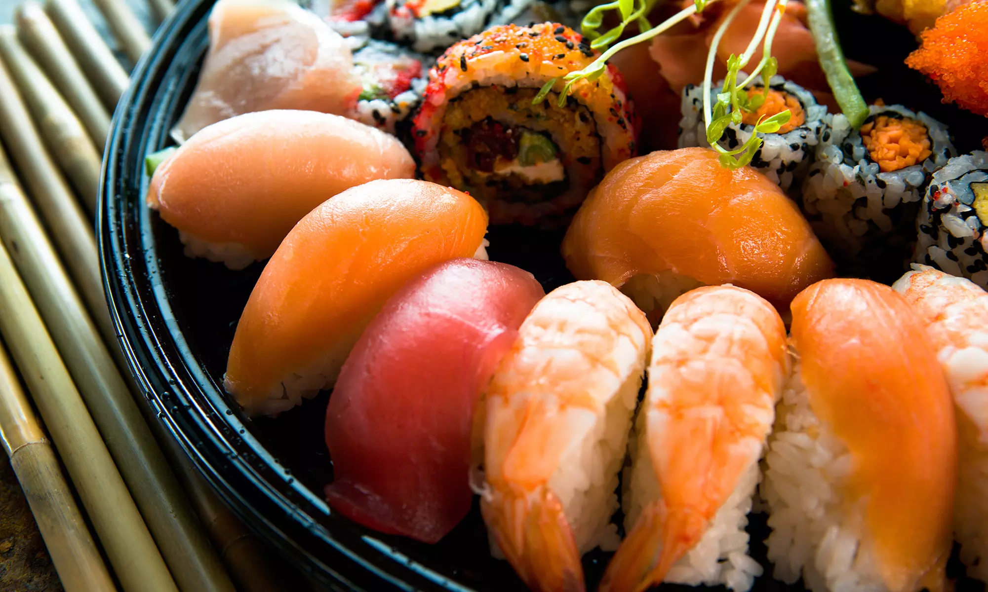 International Seafood Sushi Cuisine at Hibachi Grill Supreme Buffet (Up to 36% Off). Two Options Available.   - Primary Image