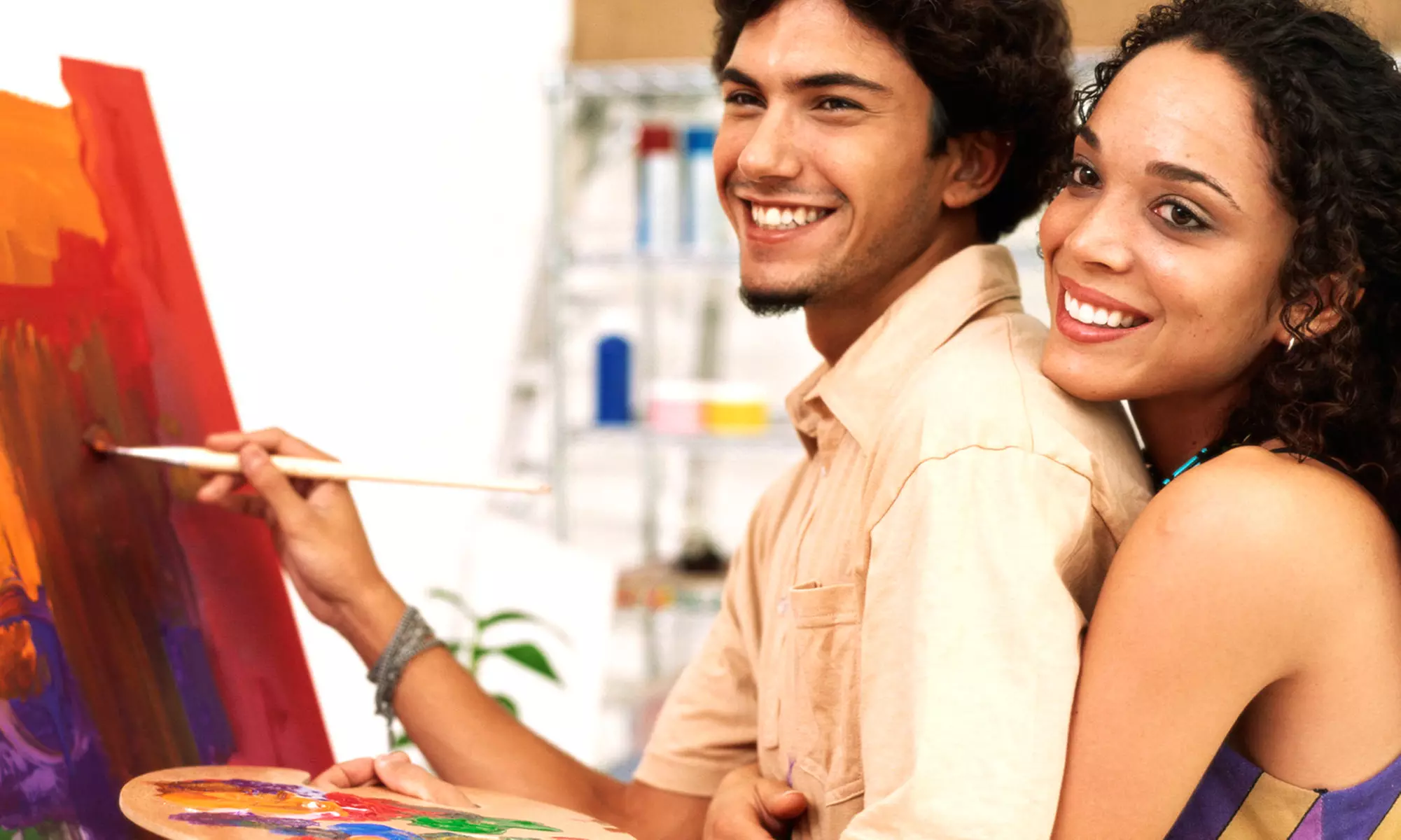 BYOB Painting  for 1 or a Pregnancy Painting Class for 2 at Brooks Peoples Academy & Art             (48% Off) - Primary Image