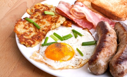 Breakfast for Four people including choice of entrée and non-alcholic beverage - Shelby Campbell's Eatery & Bar