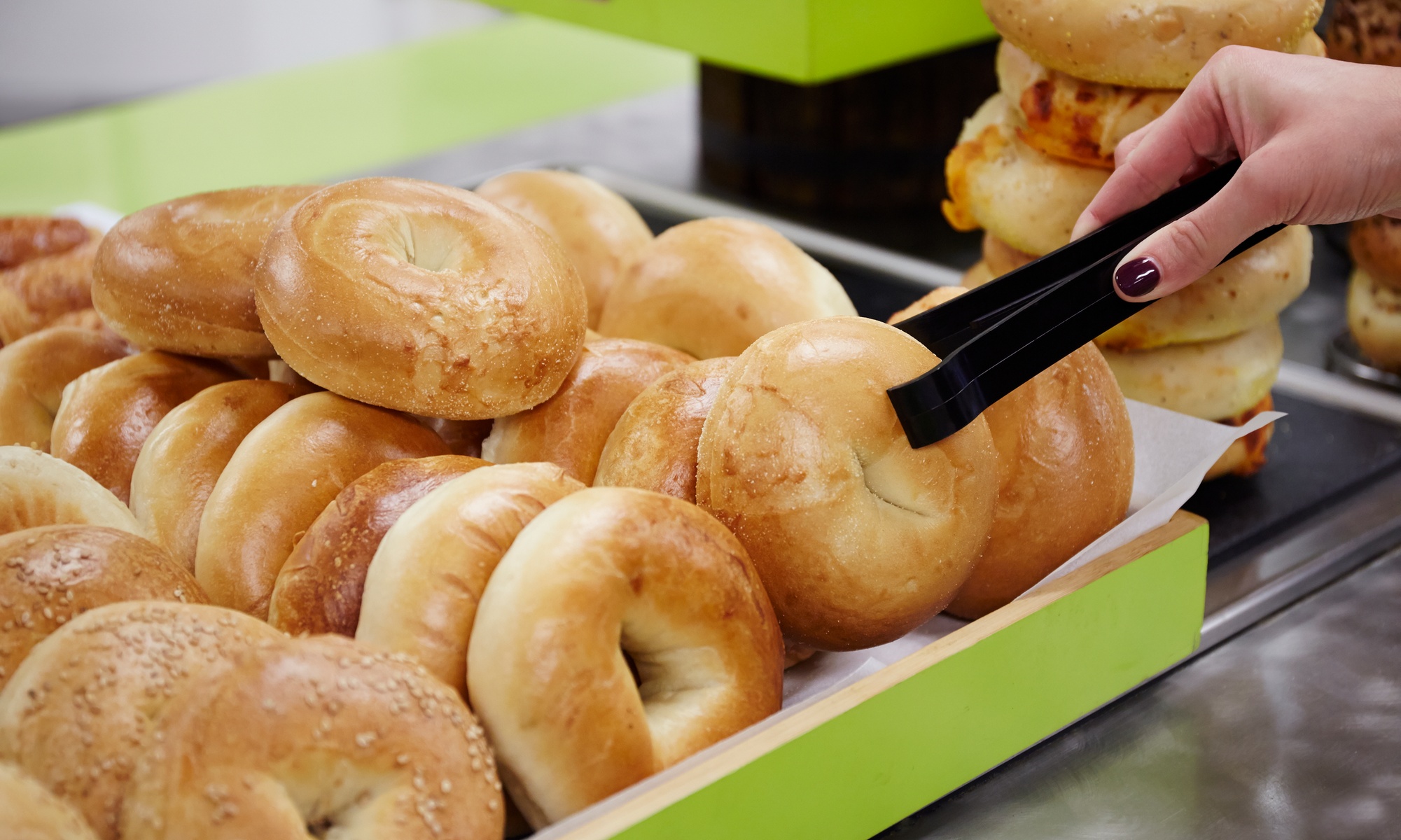 Enjoy Fresh Daily Bagels Delivered or Picked Up