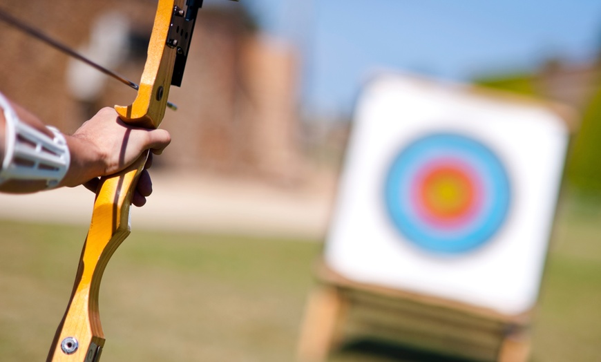 Image 1: Archery at Skirmish Sherwood Forest Activity Centre