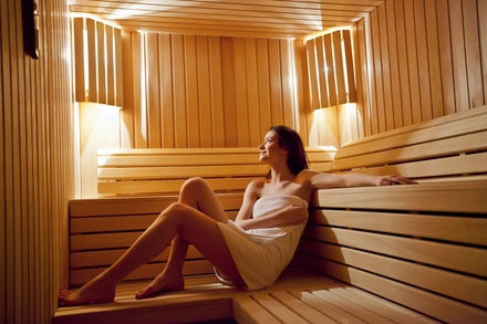 1 30 min infrared Sauna Session - Eyelash Guru