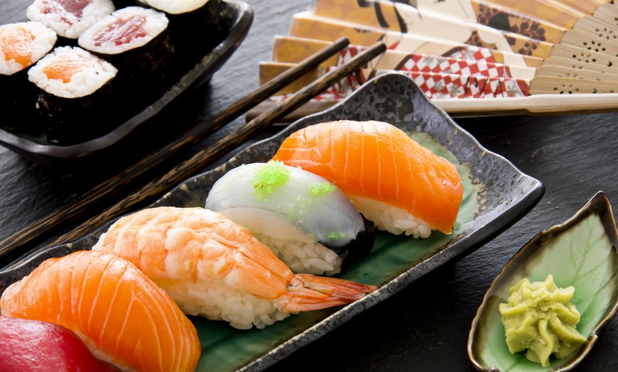 Image 1: Up to 37% Off on Sushi Restaurant at SCJ Nunu Sushi