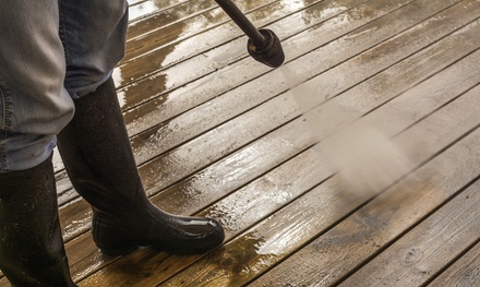 Exterior Deck or Patio Power Washing - Gleam Team Mobile Services