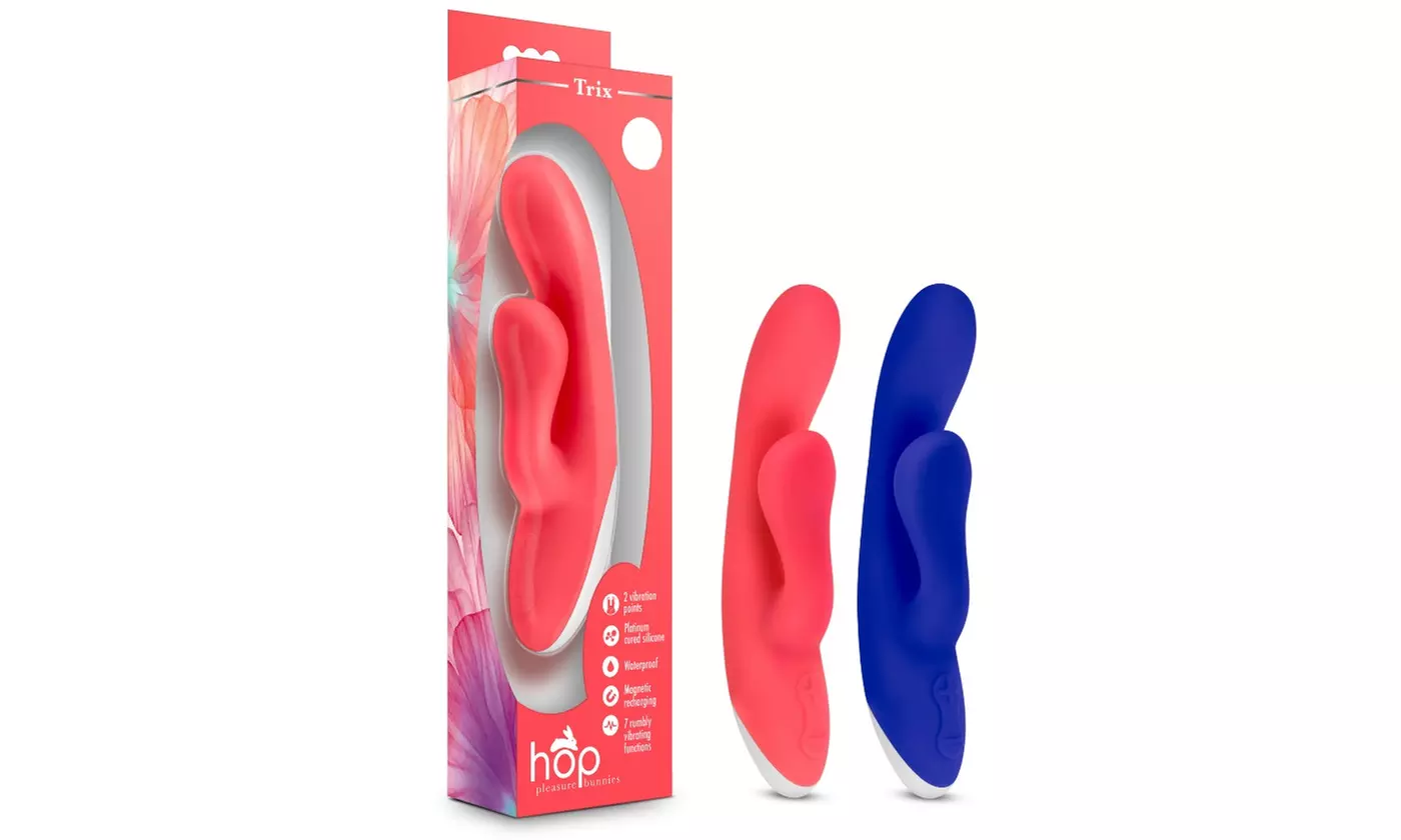 Hop Trix Silicone Rabbit Vibrator  - Primary Image