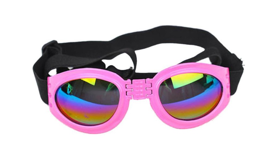 Up To 68% Off on Adjustable Pet Sunglasses | Groupon Goods