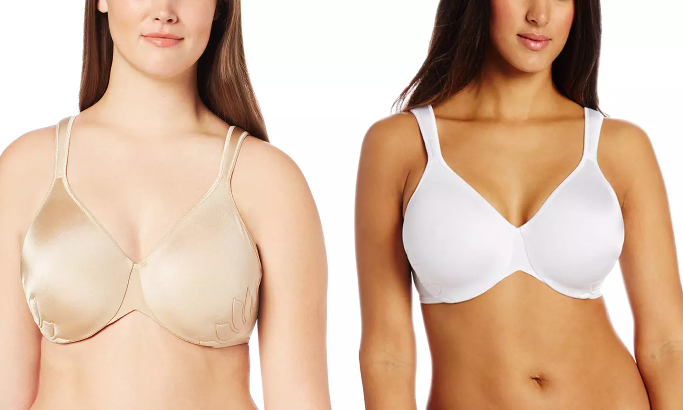 Hanes Natural Lift and Shape Underwire Bras (2-Pack) - Second Medium