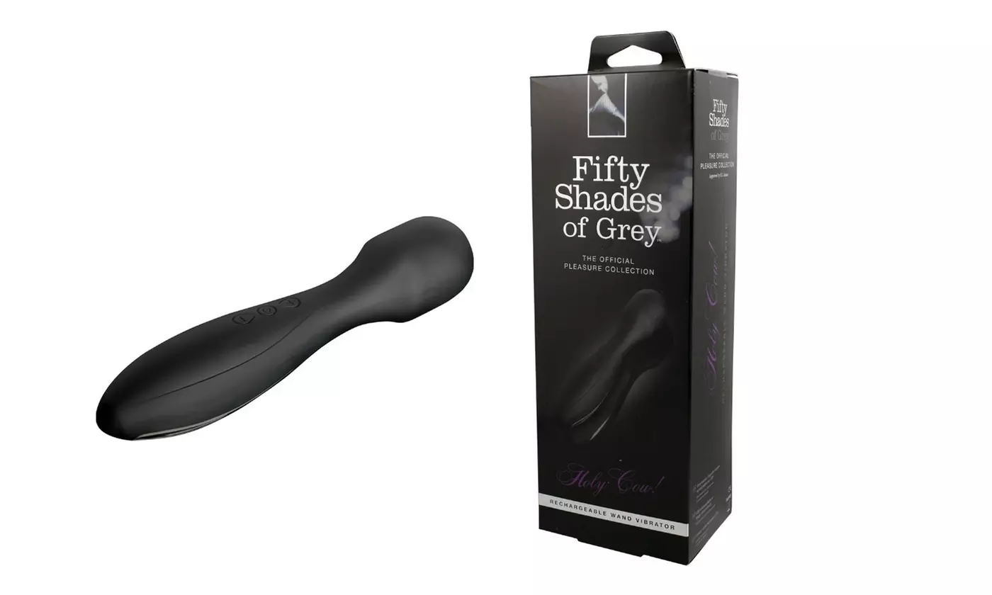 Fifty Shades of Grey Holy Cow Rechargeable Vibrating Wand  - Primary Image