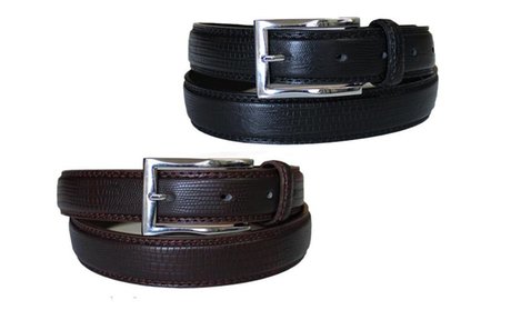 Men's Genuine Leather Belts (2-Pack)