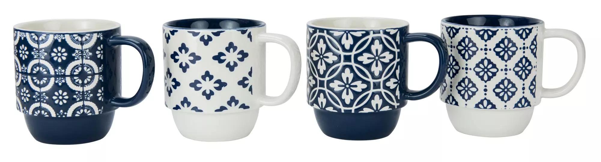 Stackable Mugs (4-Pack) with Stand - Primary Image