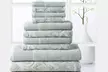 10-Piece 100% Egyptian Cotton Jacquard Towel Set - Second Medium