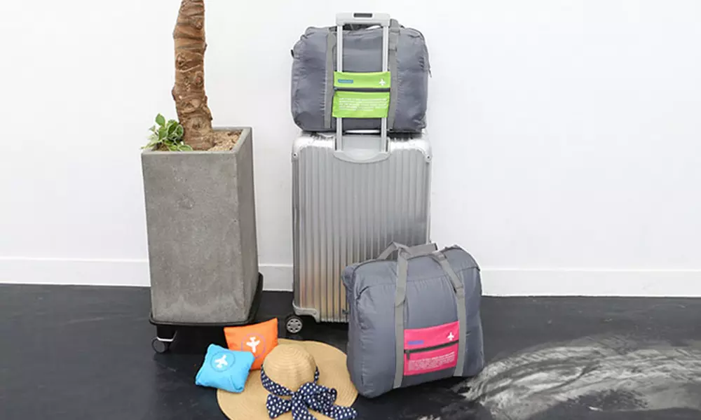 Waterproof Fold-in-Bag Lightweight Luggage Duffel Storage Bag - Second Medium