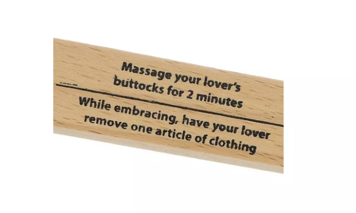 Strip Bedroom Blocks Travel-Size Erotic Game - Second Medium