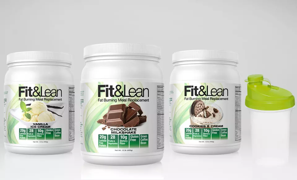 Master Record Fit & Lean Fat Burning Meal Replacement 1lb w/ Free Shaker - Primary Image