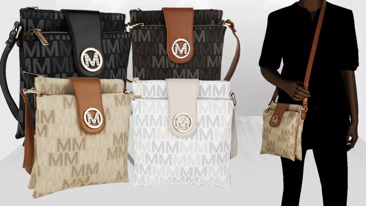 MKF Collection Nadien Milan M Signature Crossbody by Mia K Farrow - Primary Image