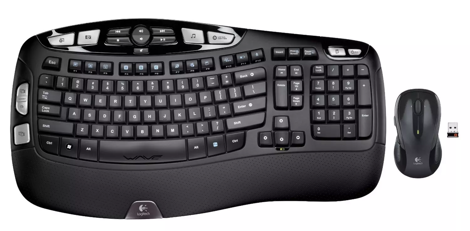 Logitech MK550 Wireless Wave Keyboard and Mouse (Manufacturer Refurbished) - Primary Image