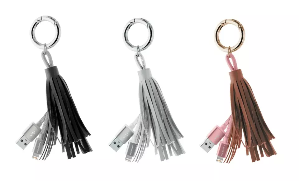 Merkury Innovations Apple-Certified Tassel Lightning Cable - Primary Image