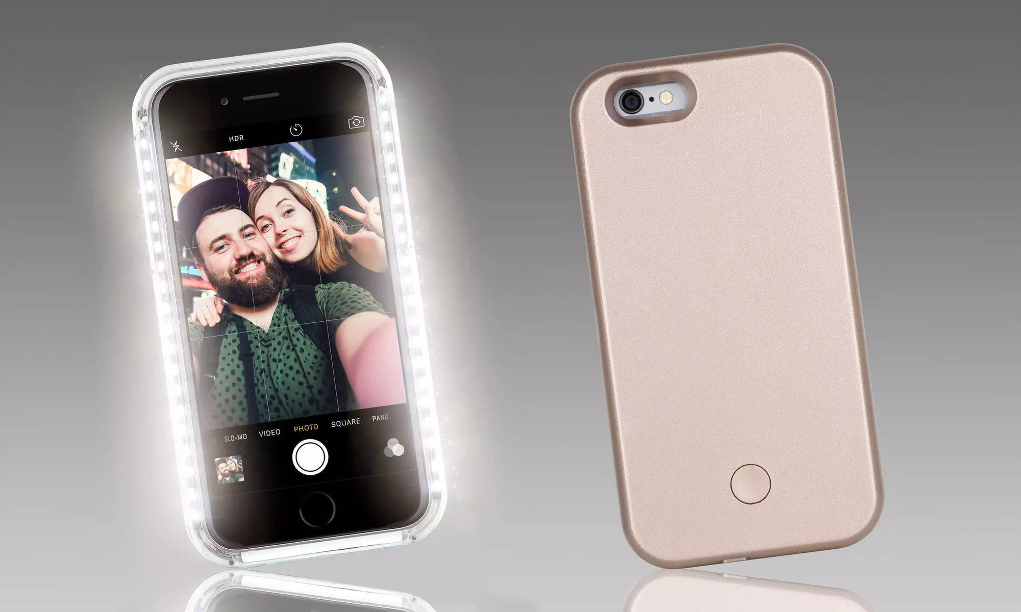 LED Light-Up Selfie Case for iPhone 6/6s and 6 Plus/6s Plus - Second Medium