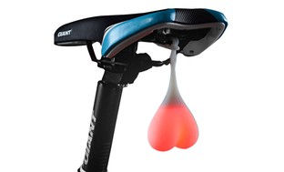 Trend Matters Heart-Shaped Waterproof Bicycle Taillight