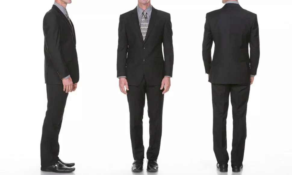 Stanzino Men's Modern Fit Suits and Ties (2-Piece) - Second Medium