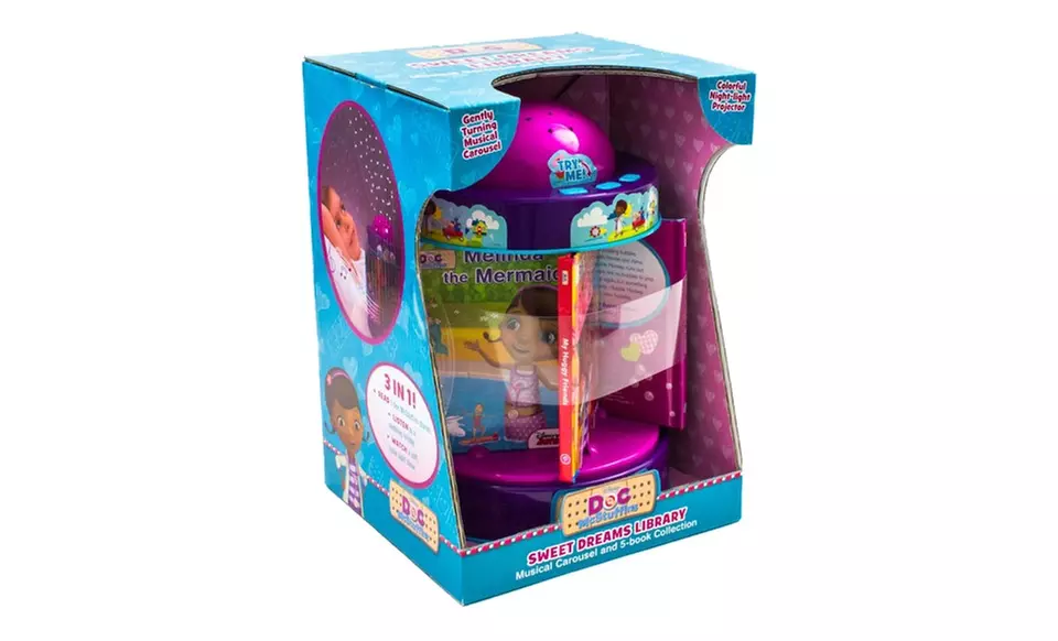 Disney Doc McStuffins Musical Carousel and 5-Book Collection - Second Medium